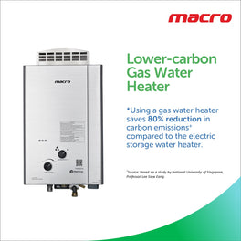 Buy Macro MA-8NFL Gas Water Heater in Singapore - City Energy Life ...