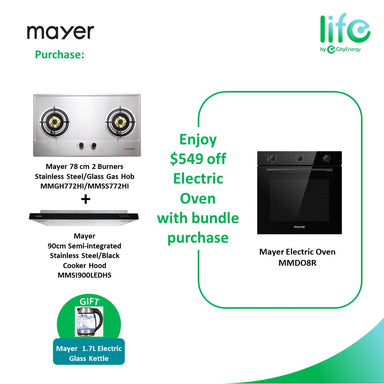 Mayer Lite: Purchase Gas Hob and Cooker Hood