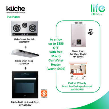 Küche Smart Bundle: Pick Any Hob + Hood + Oven